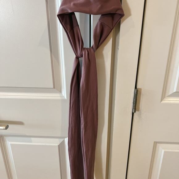 LULU’S It's All Repetition Mauve Purple Medium Impact Wrap Sports Bra | Medium   - Picture 10 of 10